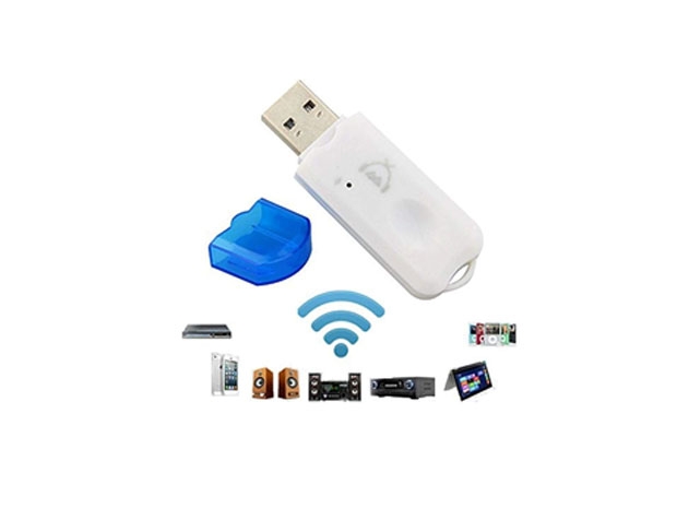 &uu  RECEPTOR BLUETOOTH USB AUTOMOVIL O EQUIPO (2380)